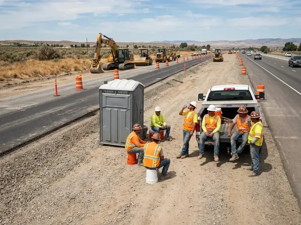 highway-road-construction-crew-007 — frequently asked questions, Porta Potty and Restroom Rentals in Williamson, WV